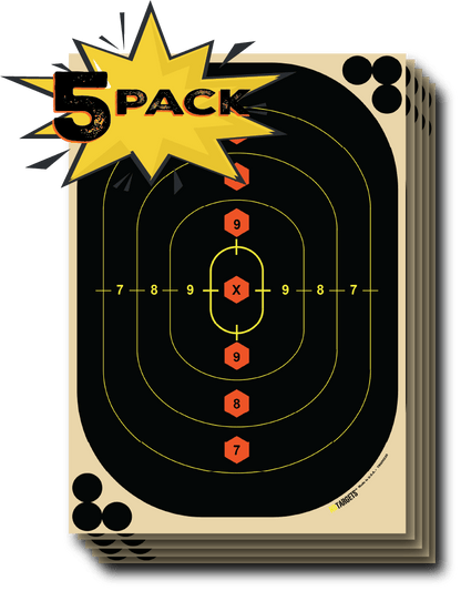 12" Critical Mass Target - 5-PACK (TRG00220-5PACK) - HDTARGETS